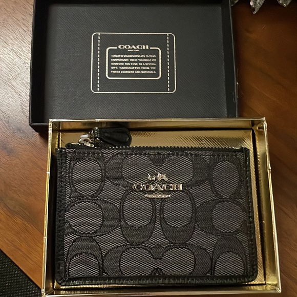 Coach Handbags - Coach signature ID wallet in Coach gift box